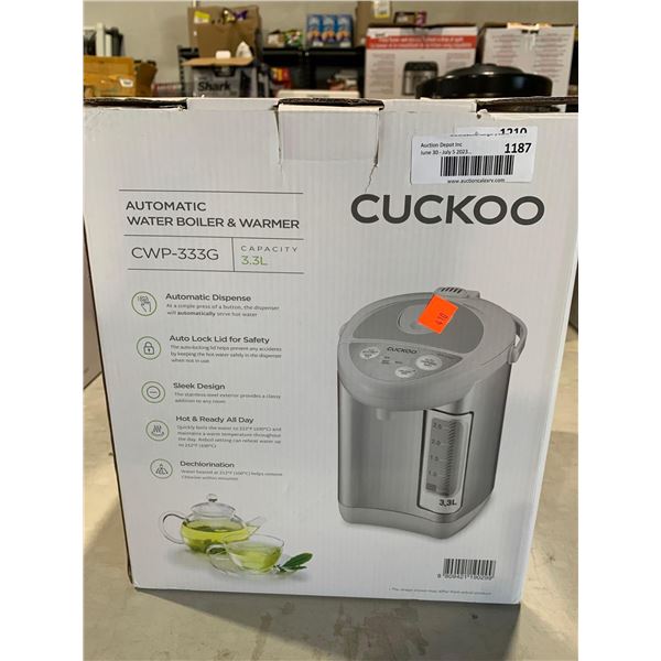 Cuckoo Hot Water On Demand 3.3L