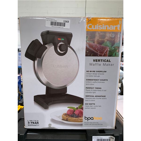 Cuisinart vertical waffle maker