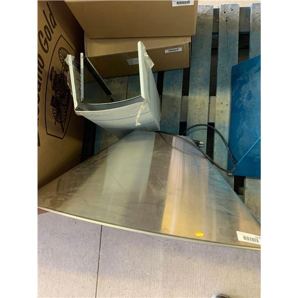 Stainless Steel 30 Inch range Hood with Ducting (out of box)