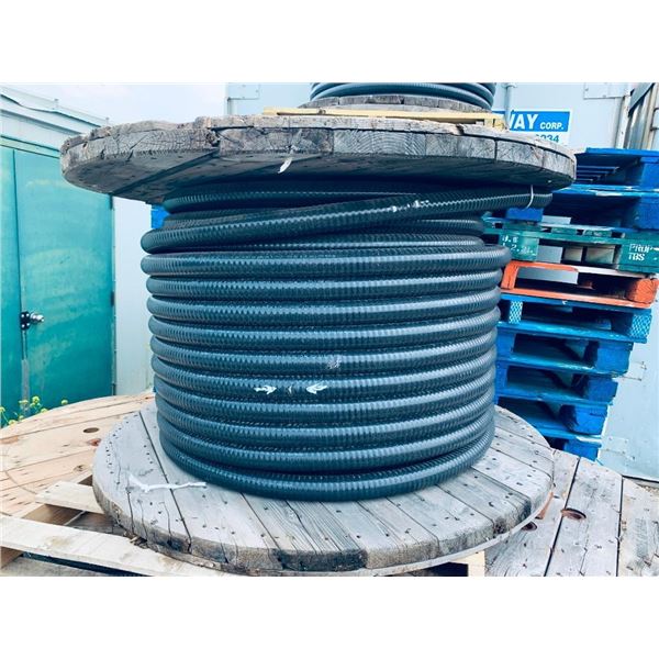 Spool of ACWU90 250/aL 4 wire aluminum coated wire - 98meters