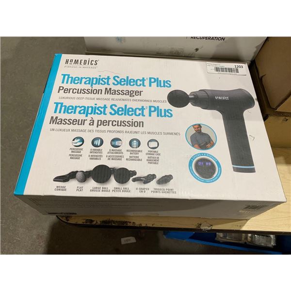 Homedics therapist select plus percussion massager