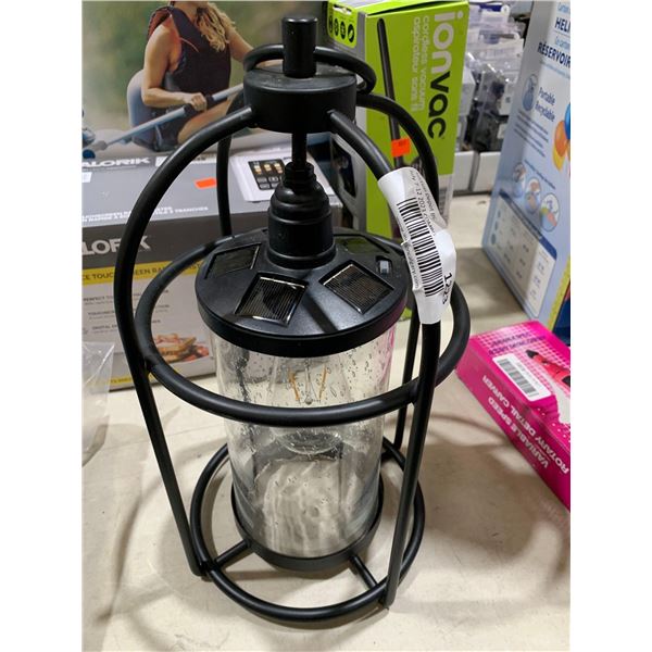 Hanging Outdoor Solar Patio Lantern