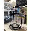 Image 2 : Hanging Outdoor Solar Patio Lantern
