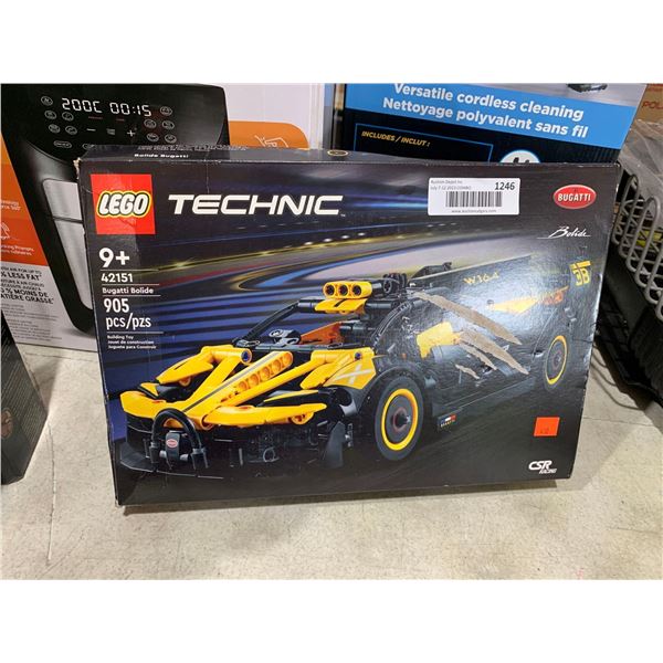 Lego Technic Bugatti Bolide 905pc Box open