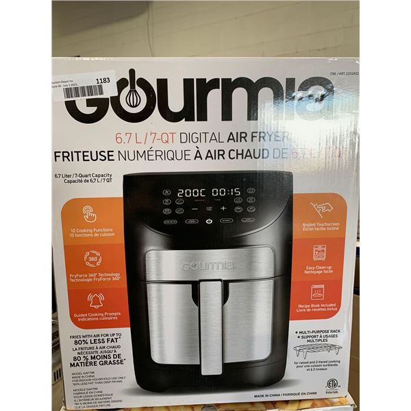 Gourmia Digital Air Fryer