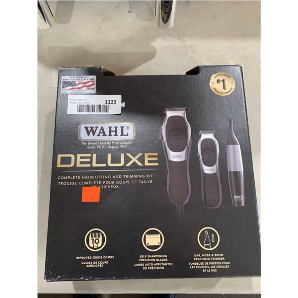 Wahl Deluxe Complete Haircutting & Trimming Kit