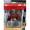 Image 1 : Bullseye’s Commercial Grade 8oz Popcorn Machine with cart MISSING 1 Door Panel