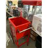 Image 7 : Bullseye’s Commercial Grade 8oz Popcorn Machine with cart MISSING 1 Door Panel