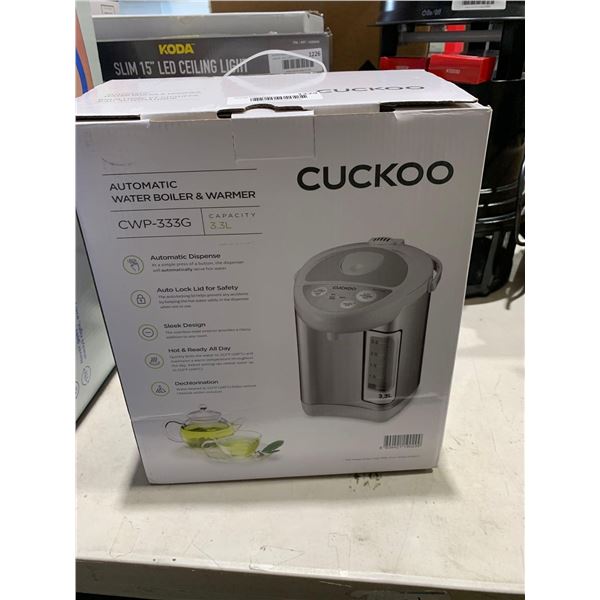Cuckoo Hot Water On Demand 3.3L