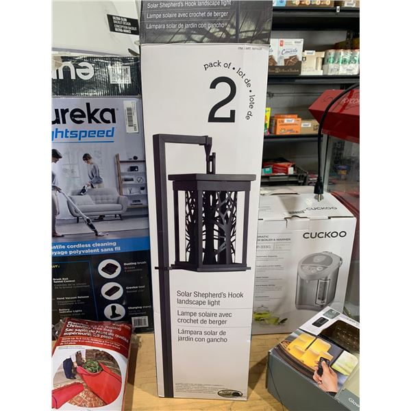 Naturally Solar Sheperds Hook Landscape Light 2 Pack