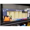 Image 1 : Glow Wick 6 Pack Battery Operated Color Changing Flameless Pillar Candles with Remote