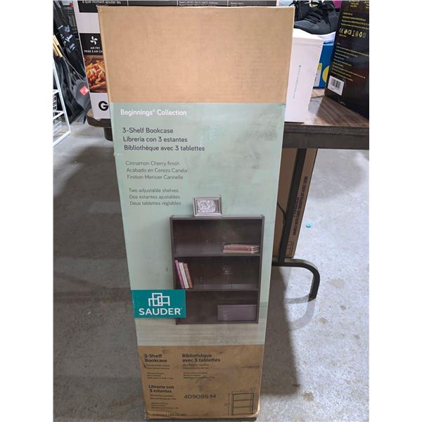 Beginnings Collection 3 Shelf Bookcase