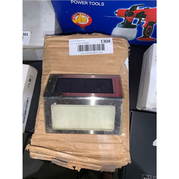 Set of 12 Solar Post Lights