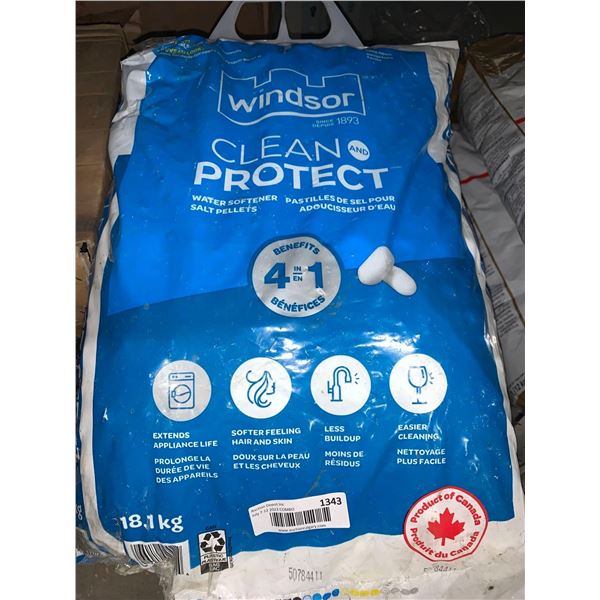 Windor Clean + Protect Water Softener Salt Pellets 18.1kg