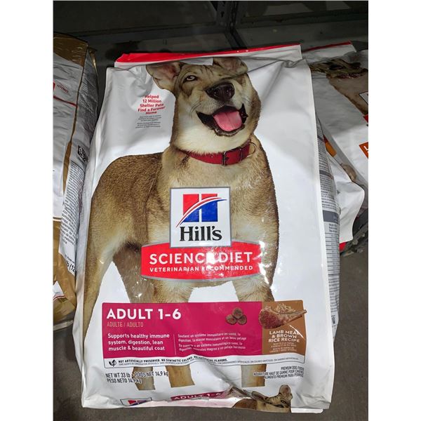 Hill's Science Diet Adult 1-6Dog Kibble 33.LB