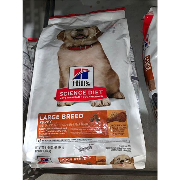 Hills Science Diet Large Breed Puppy Kibble 33Lbs