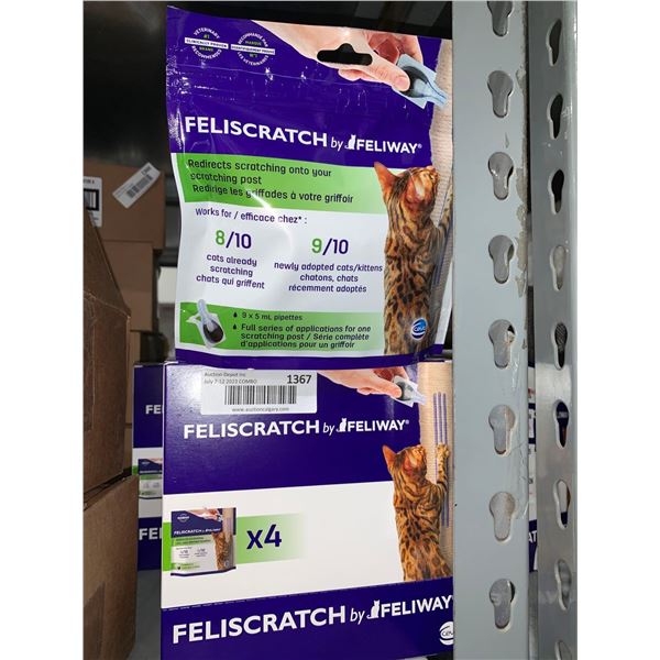 Feliscratch cat scratch attractor 4X(9x5ml)