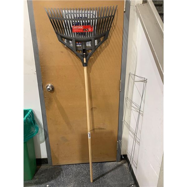 Craftsman 24" Wood Handle Leaf rake