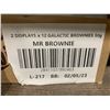 Image 2 : Mr Brownie Rich Moist & Fudgy Galactic Brownies  24x50g