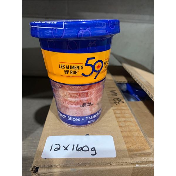 59th Street Peach Slices 12x160g