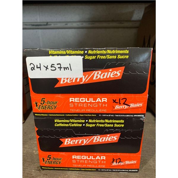 5 Hour Energy Drink "Berry" 24x57g