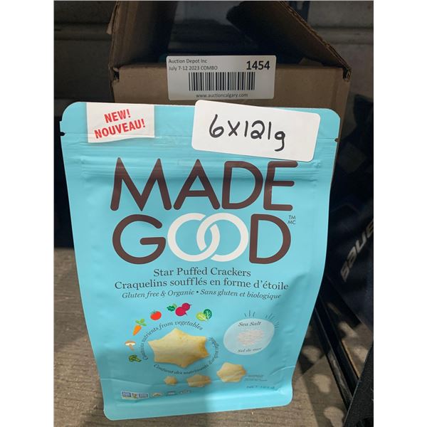 Made Good Star Puffed Crackers 6x121g