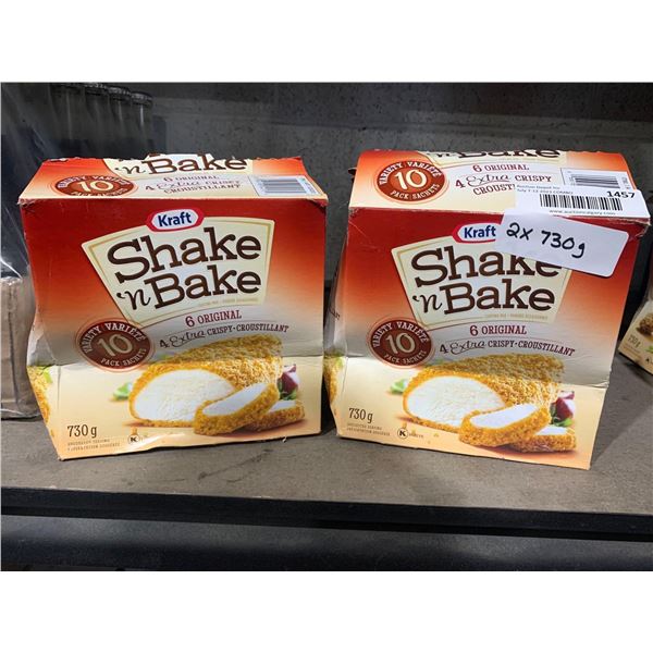 Shake & Bake Original Chicken Coating 2x10 Packets (2x730ml)
