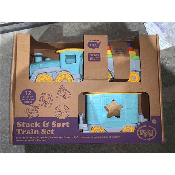 Green Toys, Stack & Sort Train Set