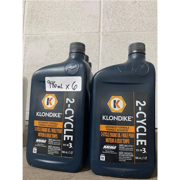 Circle K Klondike Advanced Formula 2 Cycle Engine Oil 6x946ml