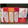 Image 1 : Aspire Naturally Caffeinated Sparkling Water - Assorted Flavors 12x355ml