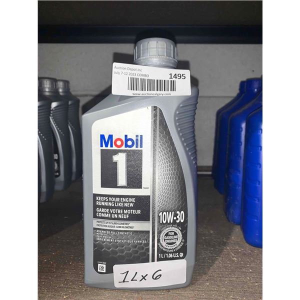 Mobil 1 Advanced Full Synthetic 10W-30 Motor Oil 6x1L
