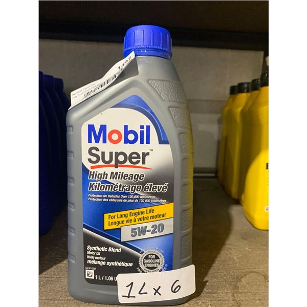 Mobil 1 Super Synthetic Blend 5W-20 Motor Oil 6x1L