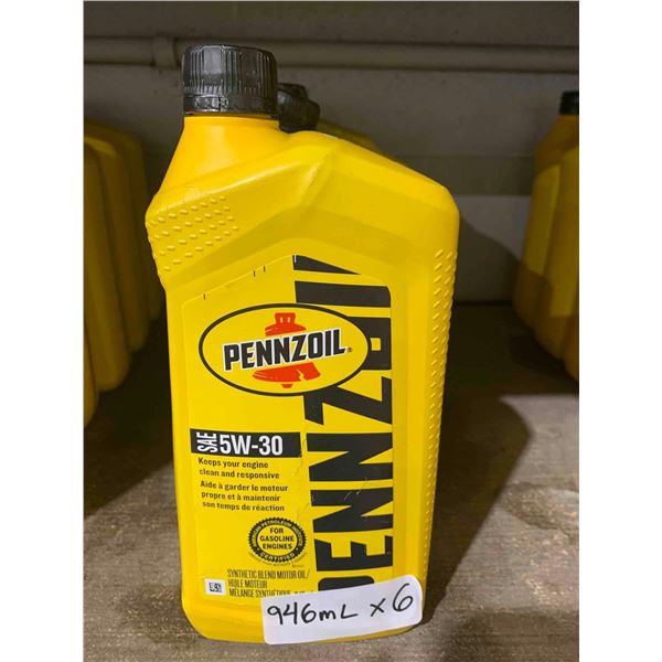 Pennzoil SAE 5W-30 Motor Oil 6x946ml