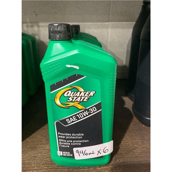 Quaker State SAE 10W-30 Motor Oil 6x946ml