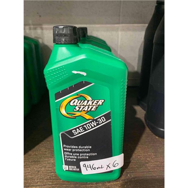 Quaker State SAE 10W-30 Motor Oil 6x946ml