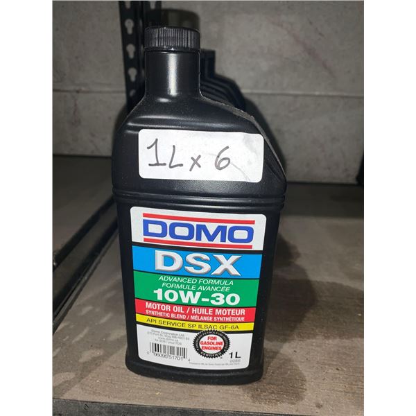 Domo DSX 10W-30 Advanced Formula Synthetic Blend Motor Oil - 1x6L