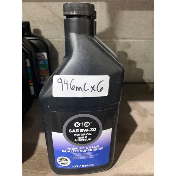 Circle K Premium Grade SAE 5W-30 Motor Oil 6x946ml