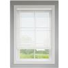 Image 4 : Levolor Model 1026635 2" White Faux Wood Blinds - 67x64"
