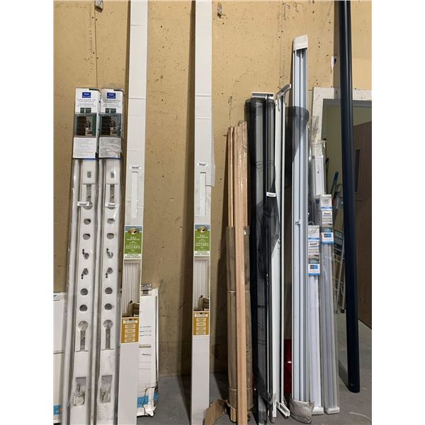 Hampton Bay 3.5" Vertical Blind - Cordless - 2.64m Long x 2.13m Wide - White