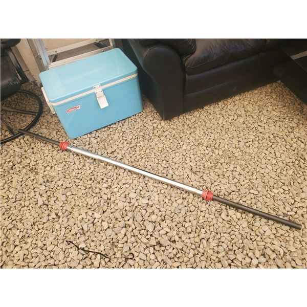 Wieder Weight bench with Weights and Colman Cooler