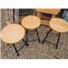 Image 2 : Folding Tables, Clothes Rack & 3 Stools