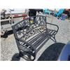 Image 2 : Metal outdoor Bench