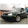 Image 2 : A1 --  2002 VW CABRIO GLX CONVERTIBLE, Green, 139,472 KMS