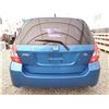 Image 17 : B1 --  2007 HONDA FIT , Blue, 295434