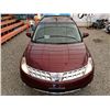 Image 8 : E2 --  2007 NISSAN MURANO SL AWD, Red, 140,264 KMS