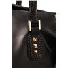 Image 6 : Valentino Black Leather Bow Convertible Handbag