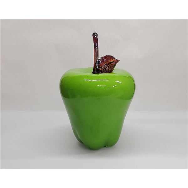 Jumbo Green Apple by Seattle Glassblowing Studio