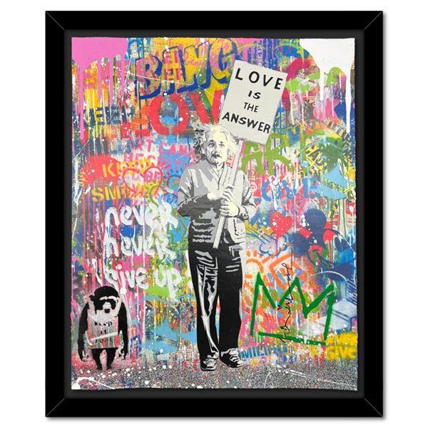 Einstein by Mr Brainwash Original