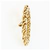 Image 6 : Vintage Tiffany & Co. 14k Yellow Gold Multi Chain Link Circle Wreath Brooch Pin