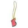 Image 2 : Hermes Multicolor Leather Camail Bag Charm